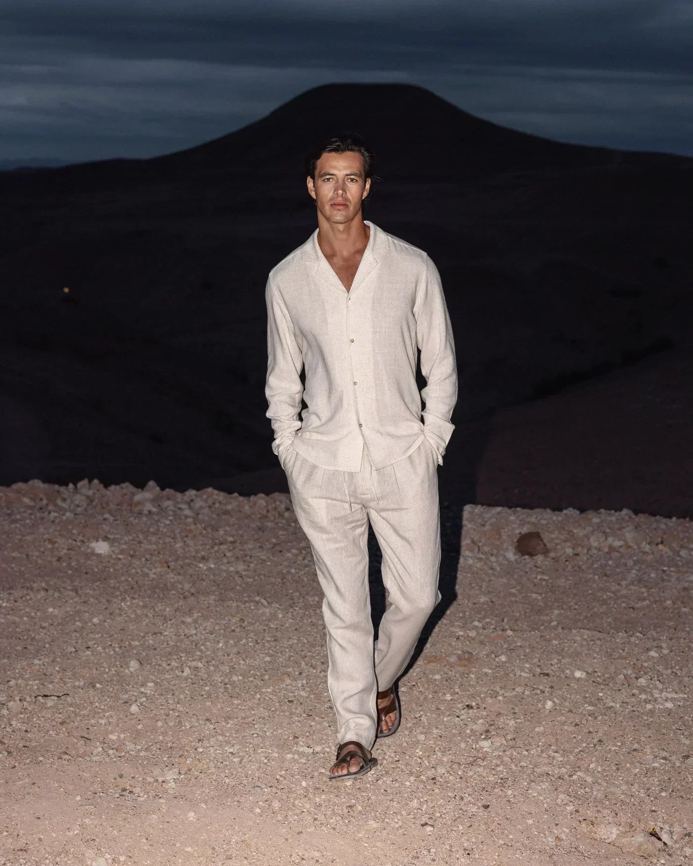 Elegantes Leinen Set Herren – Atmungsaktiv & Vielseitig für Sommerlooks 3