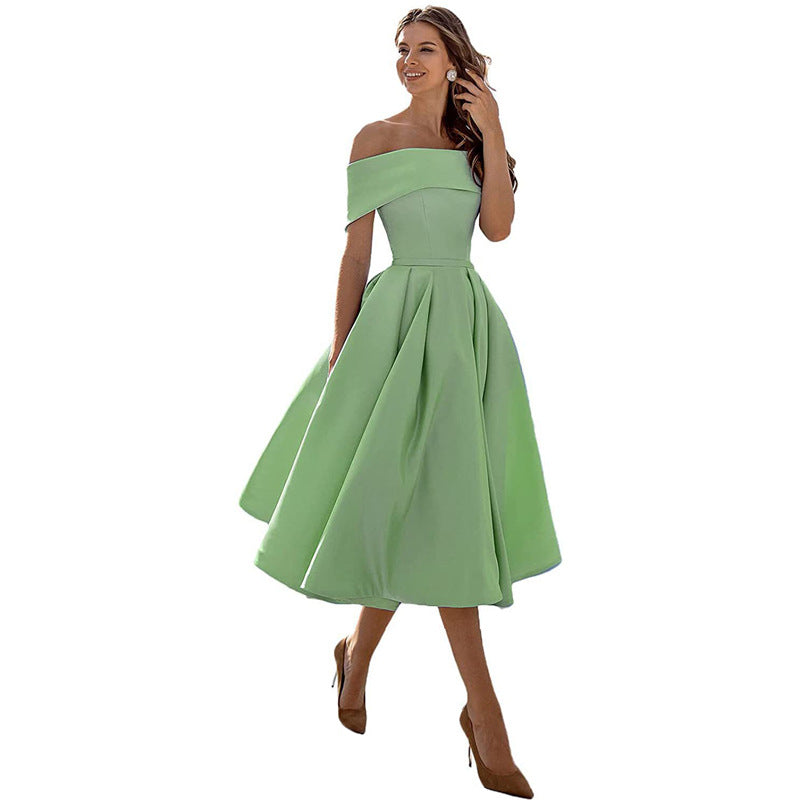 Elegantes Partykleid Schwarz – Trägerlos & Vielseitig für Damen