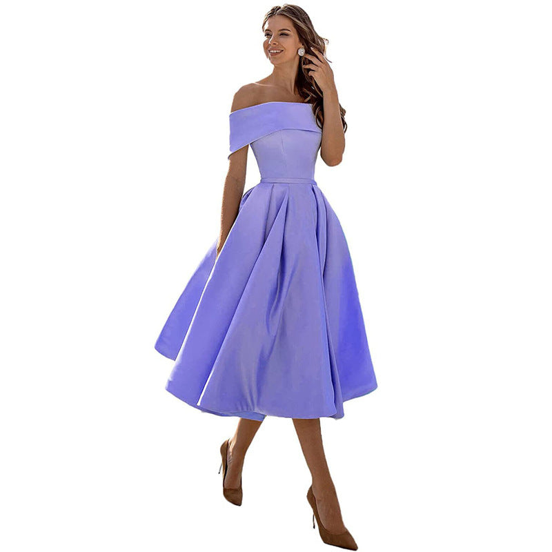 Elegantes Partykleid Schwarz – Trägerlos & Vielseitig für Damen