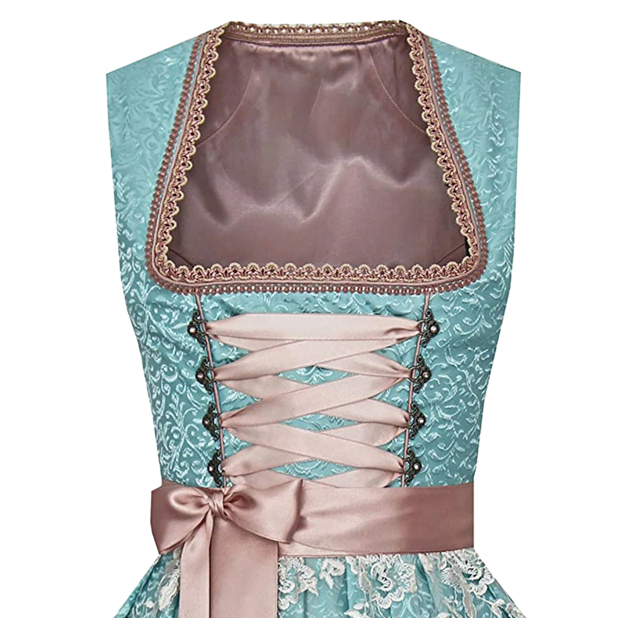 Elegantes Trachtenkleid Damen – Vielseitig Mit Schürze – Modern & Bequem 1