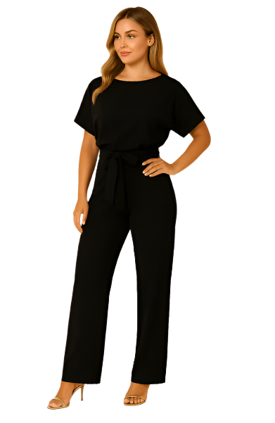 Elva – Jumpsuit – Elegantes Design mit verstellbarem Gürtel