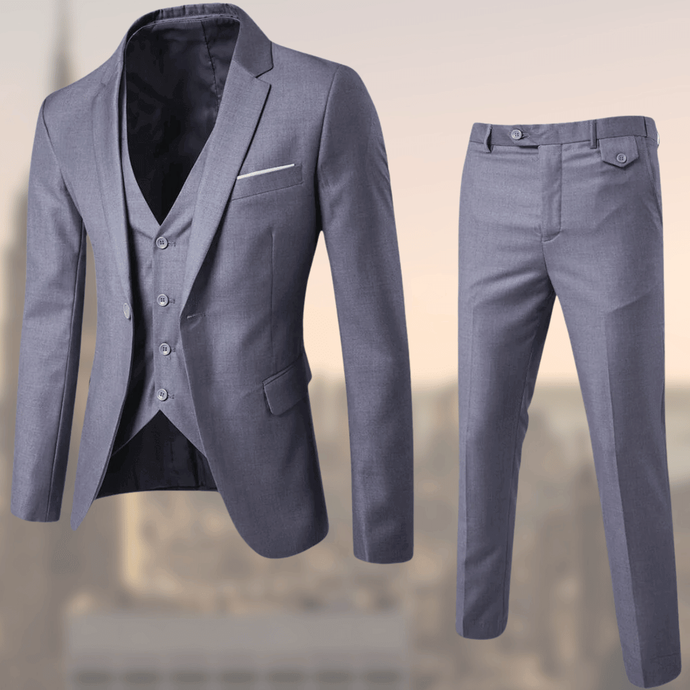Finn – Herren Anzug – Elegantes Dreiteiliges Set für Hochzeiten und Formelle Anlässe