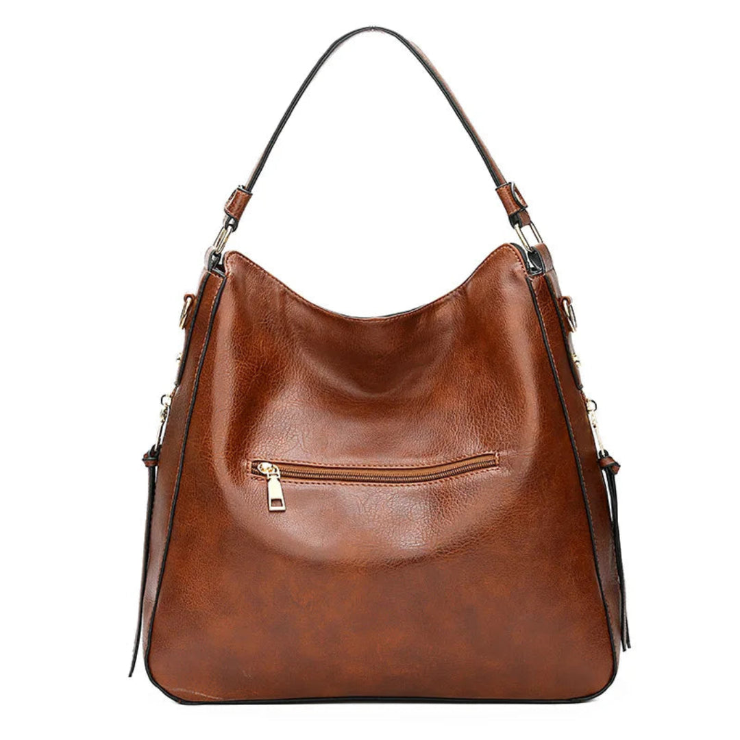 Frida – Handtasche Damen – Elegantes Schwarz mit Geräumigem Innenraum