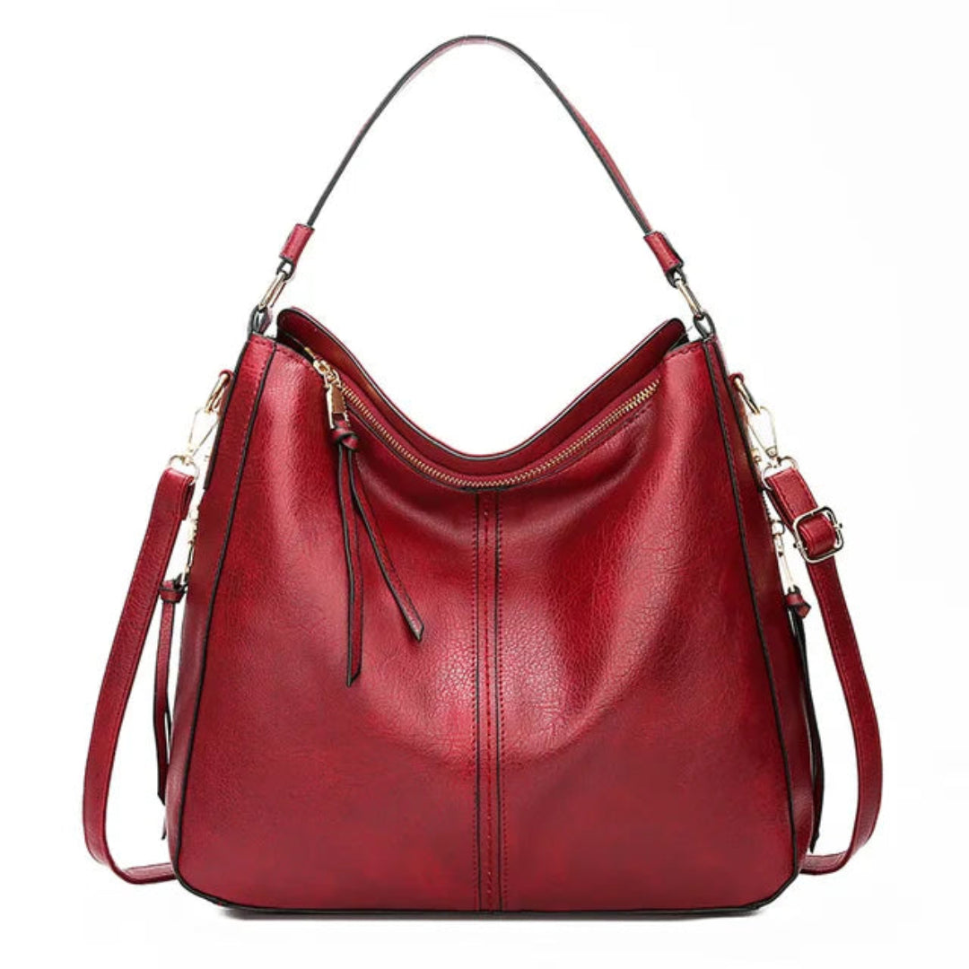 Frida – Handtasche Damen – Elegantes Schwarz mit Geräumigem Innenraum