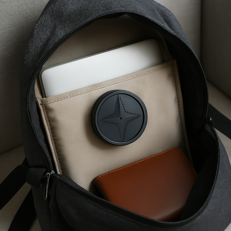 GPS Tracker – Kompakt & Magnetisch – Echtzeit-Ortung für Auto, Fahrrad & Hunde