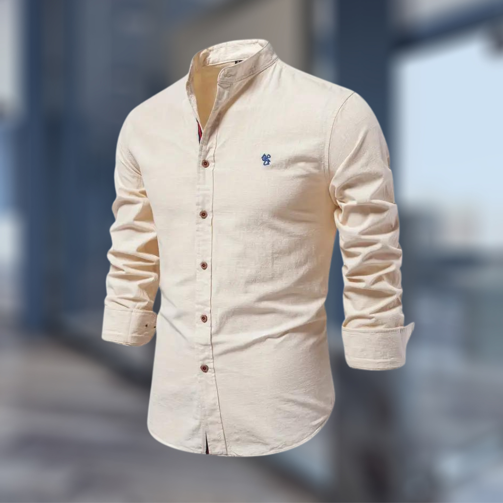 Gabby – Langärmeliges Poloshirt Für Herren – Modern & Bequem