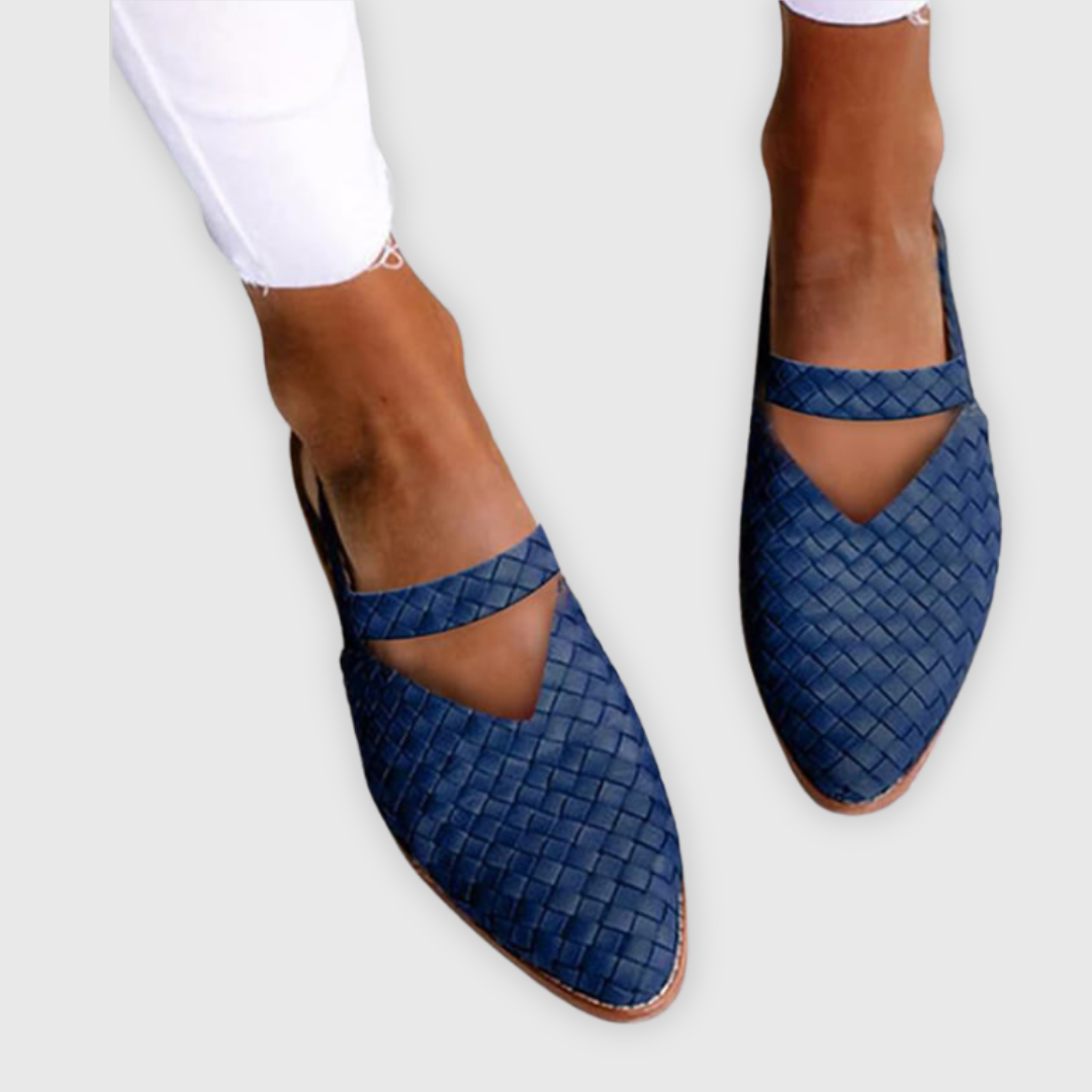 Geflochtene Sandalen Damen – Handgefertigte Eleganz aus Leder – Atmungsaktiv & Komfortabel 4