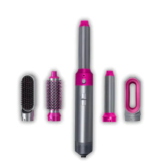 Haarstyling-Set – 5-in-1 Vielseitig & Leicht – Für Locken, Glätten und Volumen 2