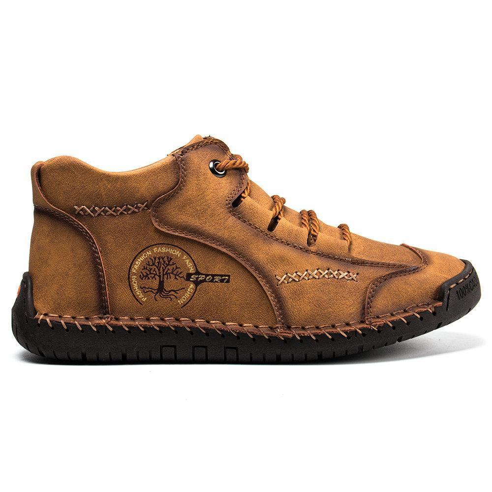 Handgenähte Lederstiefel für Herren – Bequem & Stylisch