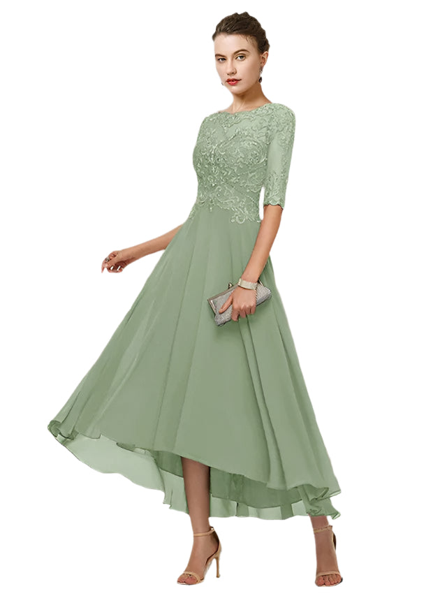 Havanna – Knöchellanges Abendkleid – Elegante Spitze für Hochzeiten & Feste 0