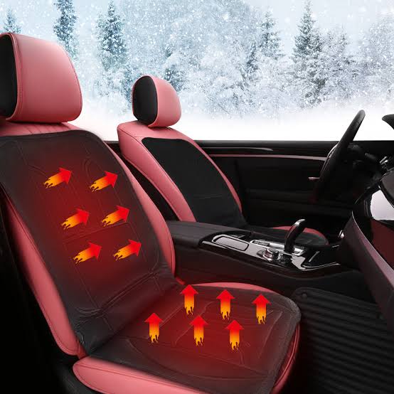 Heizbare Autositzauflage – Schnell Heizend & Atmungsaktiv – Universelle Passform für Winterkomfort