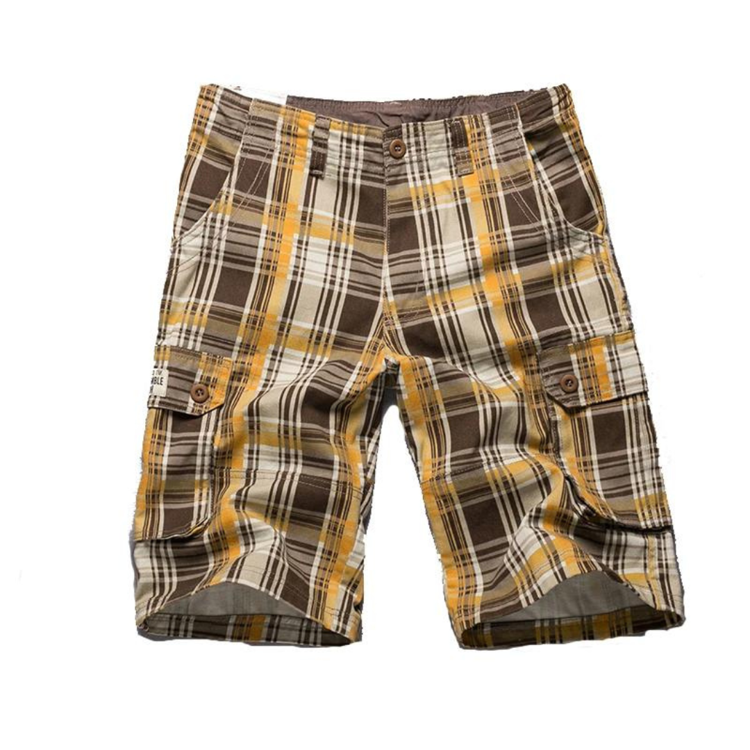 Herren Cargo Shorts – Bequem & Funktional für Strandtage – Atmungsaktive Baumwolle