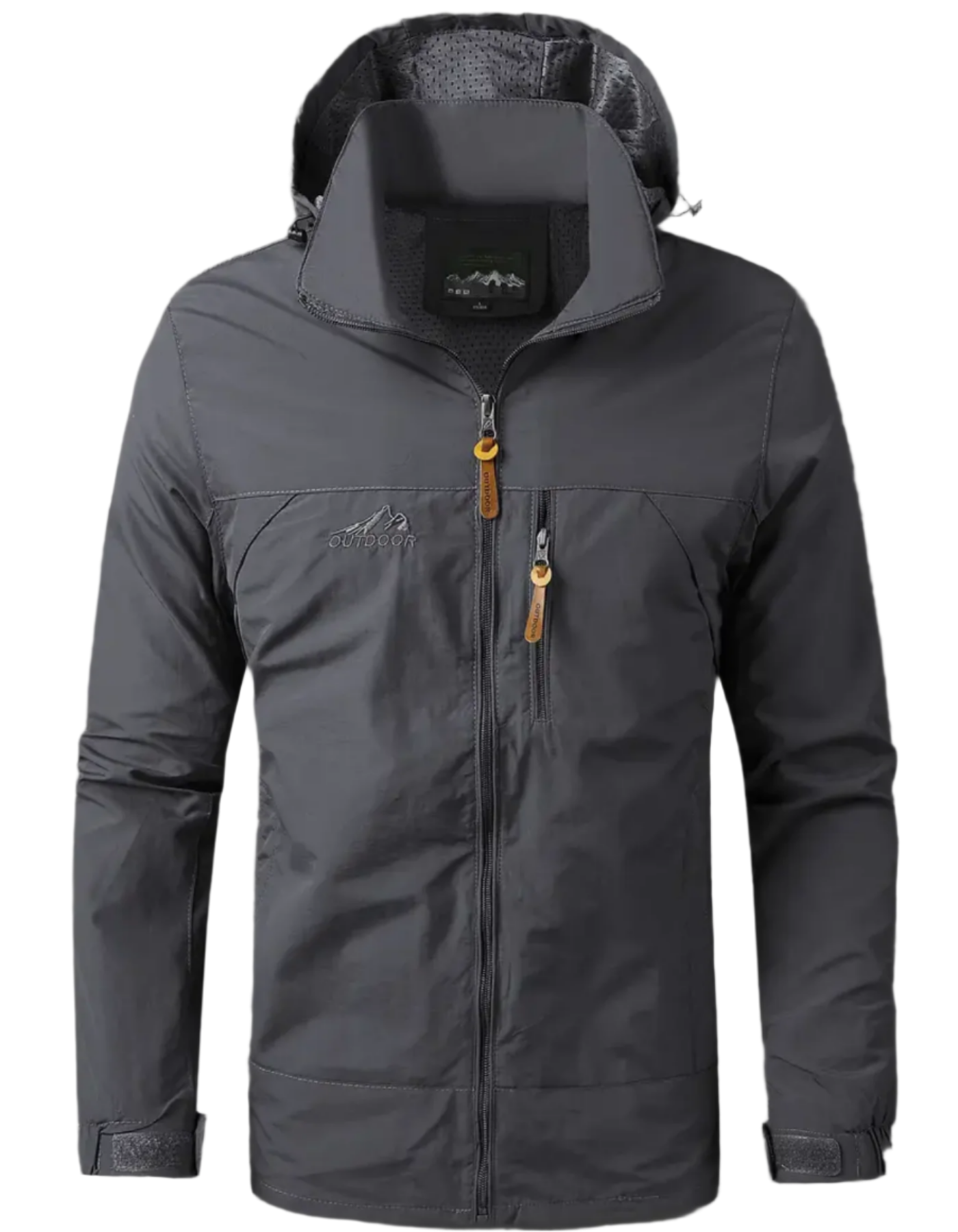 Herren – Kurze Regenjacke – Wasserdicht & Atmungsaktiv 2