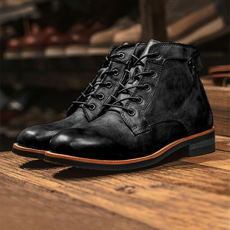 Herren Lederstiefel schwarz – Stilvoll & Bequem für jeden Anlass