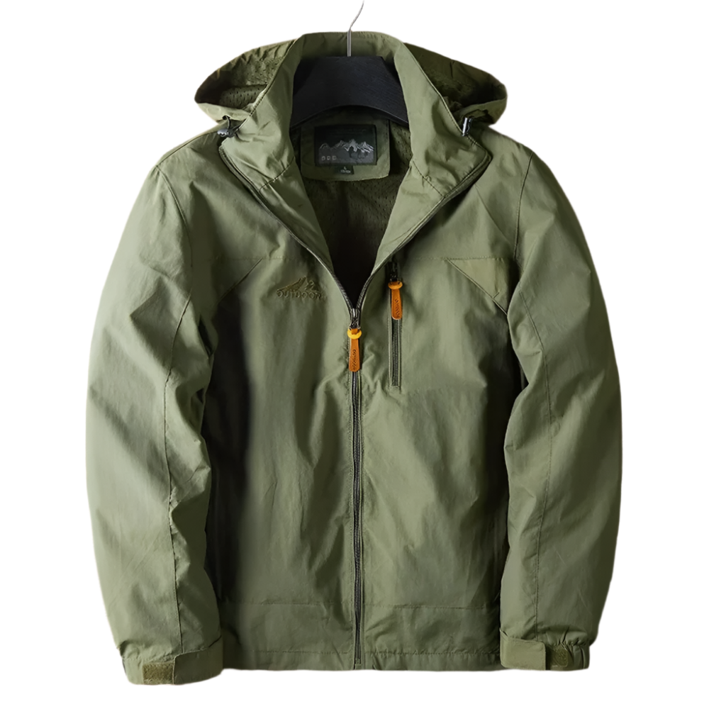 Herren Outdoorjacke – Wasserdicht & Atmungsaktiv – Ideal für Abenteuer im Freien