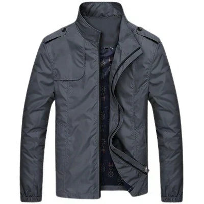 Herren Regenjacke – Zeitloses Design – Wasserabweisend & Bequem 3