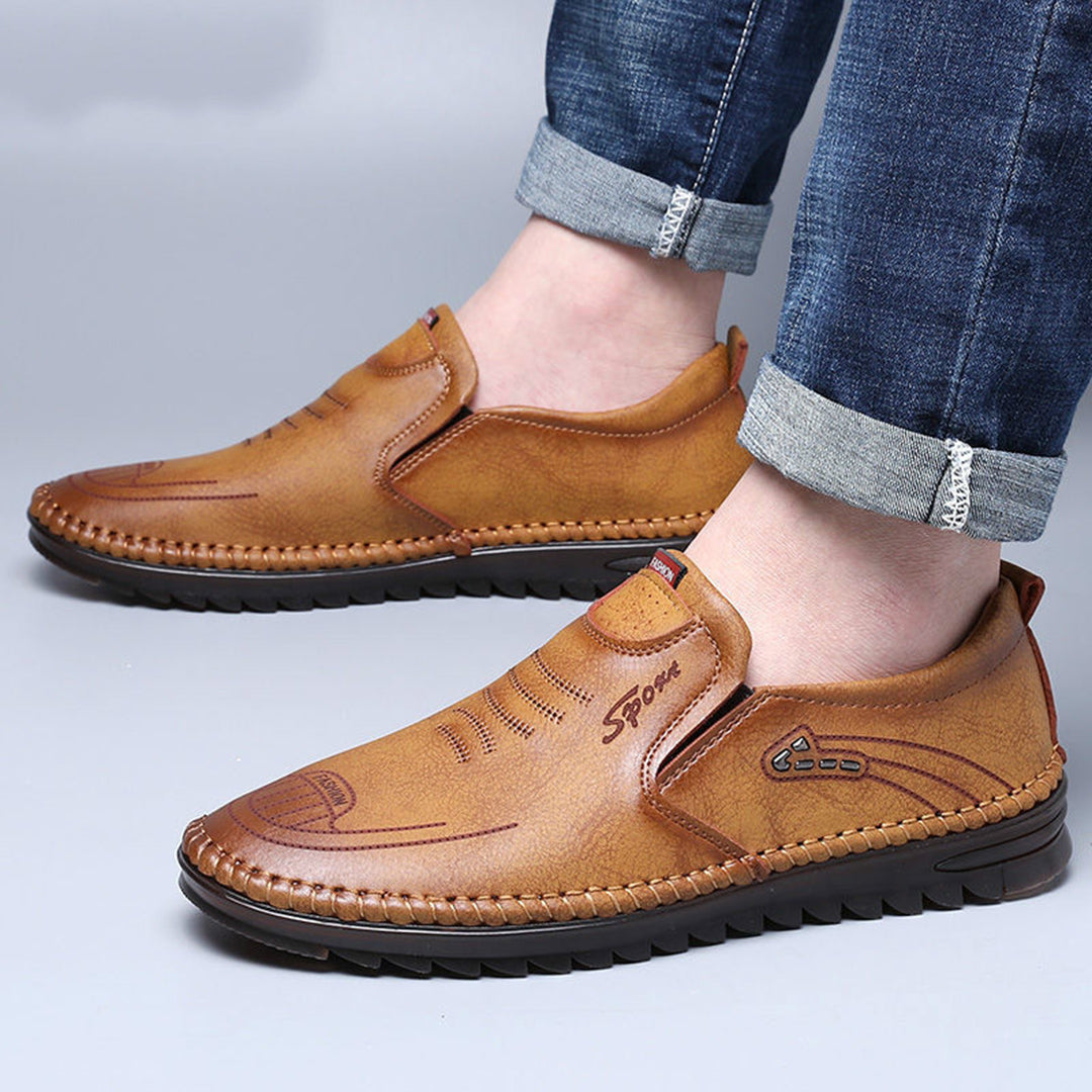 Hochwertige Leder Herrenschuhe für Männer – Stilvoll & Bequem für Herbst und Winter 3