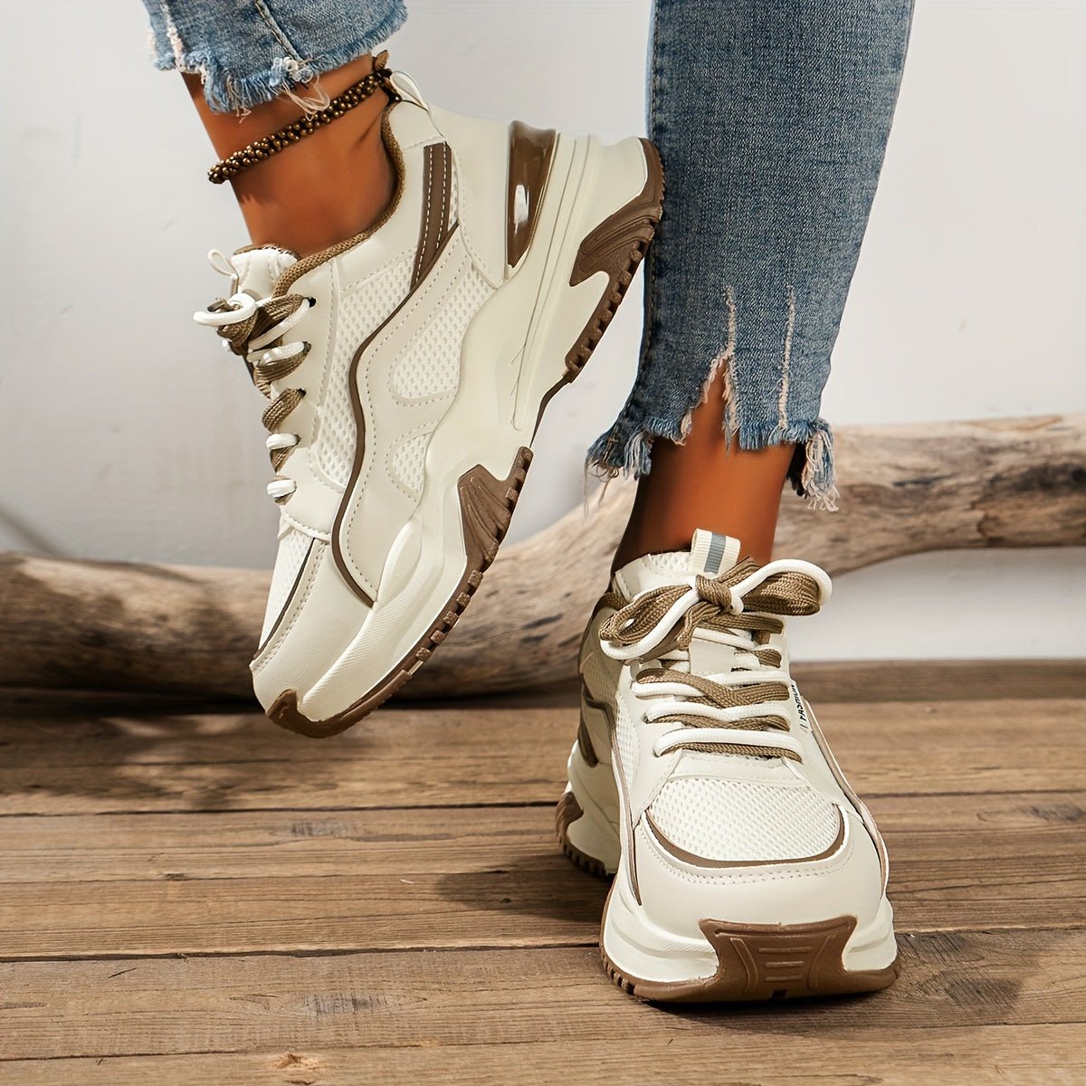 Hohe Sohle – Sneakers Damen – Modern & Atmungsaktiv 2