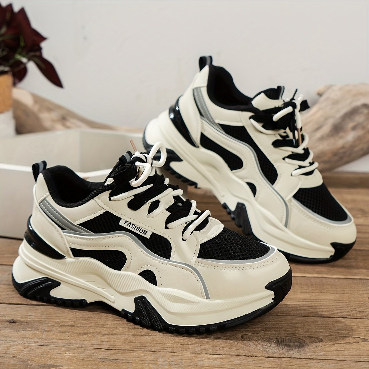 Hohe Sohle – Sneakers Damen – Modern & Atmungsaktiv 5