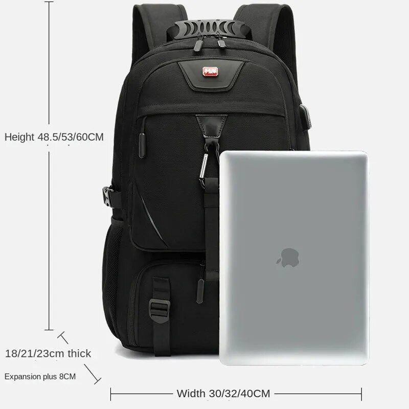 HydraLite – Wanderrucksack – USB-Anschluss & Großer Stauraum für Herren und Damen