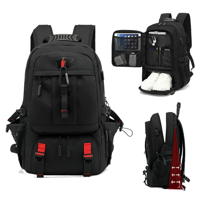 HydraLite – Wanderrucksack – USB-Anschluss & Großer Stauraum für Herren und Damen