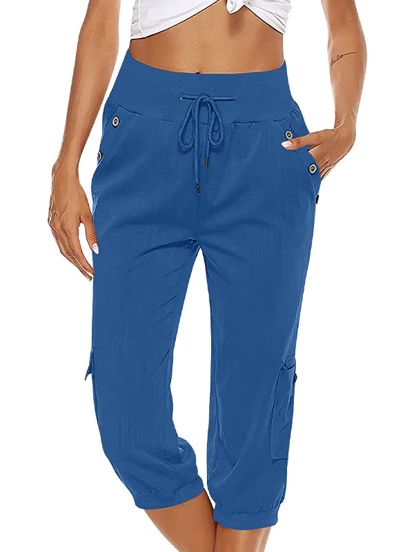 Jana – Freizeithose Damen – Bequem mit Elastischem Bund und Praktischen Taschen