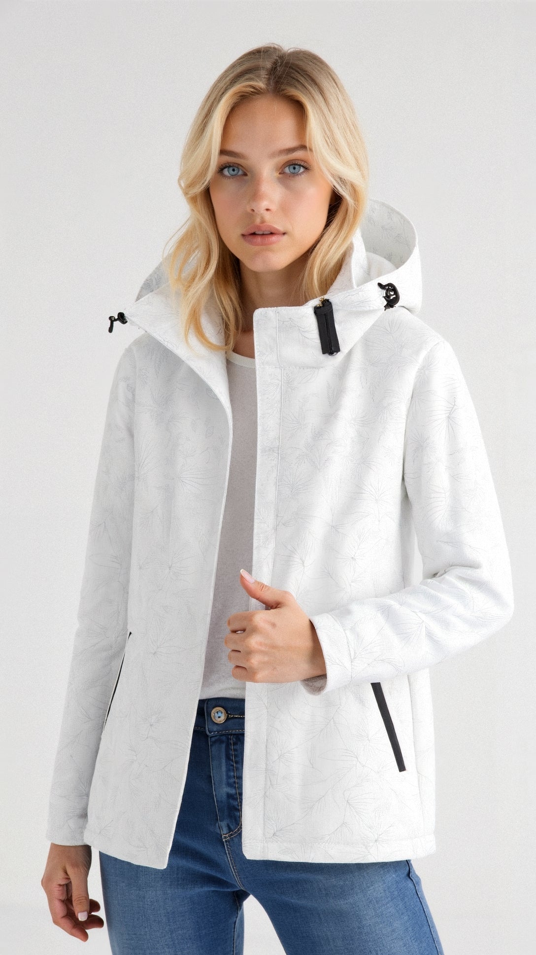 Jean – Damenjacke mit Kapuze – Stilvoll & Funktional für Outdoor-Aktivitäten