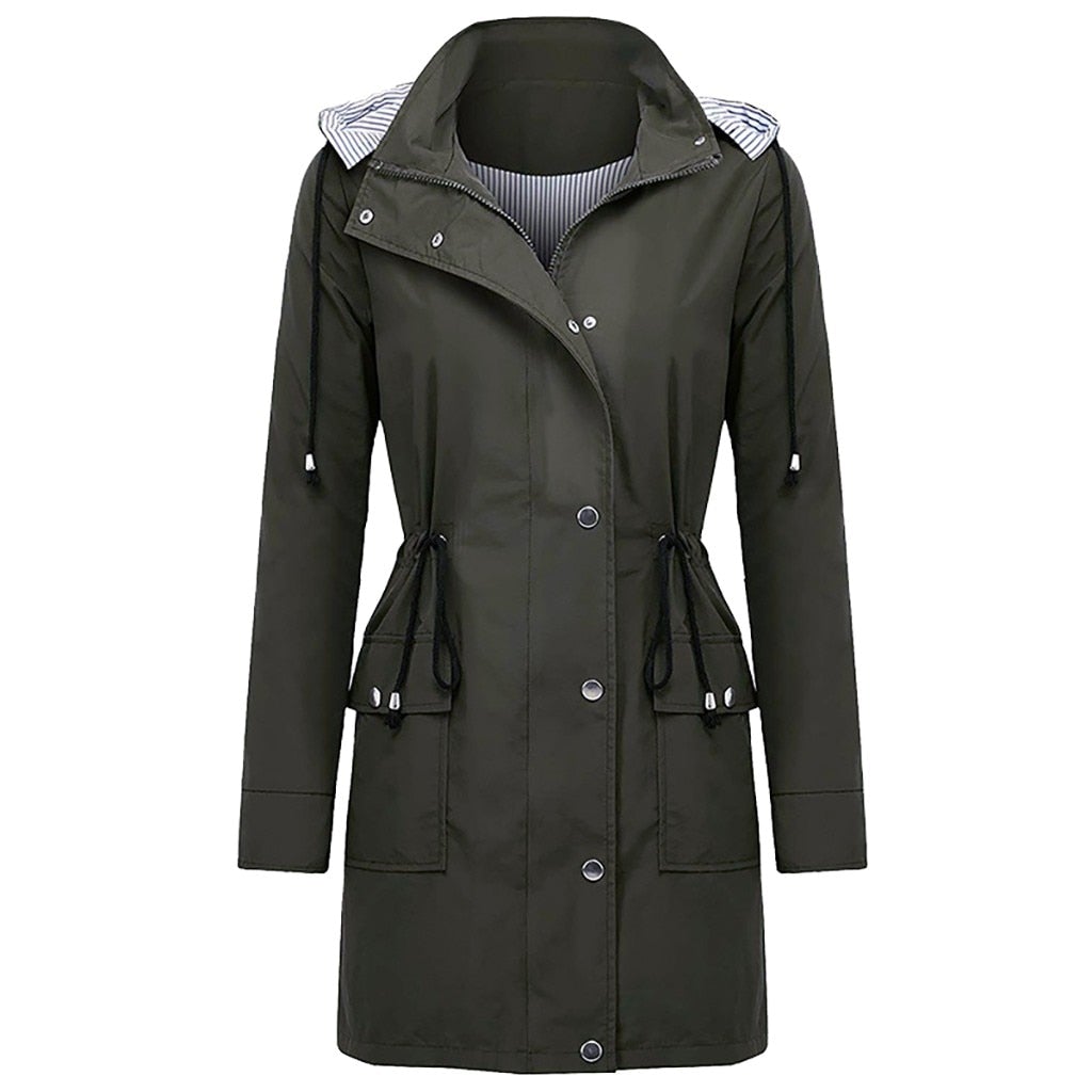 Juliana – Regenjacke Damen – Wasserdicht & Stylisch mit Kapuze 10