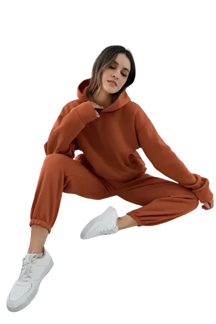 Kapuzenpulli und Jogginghosen Set – Stilvoll & Gemütlich für Wintertage