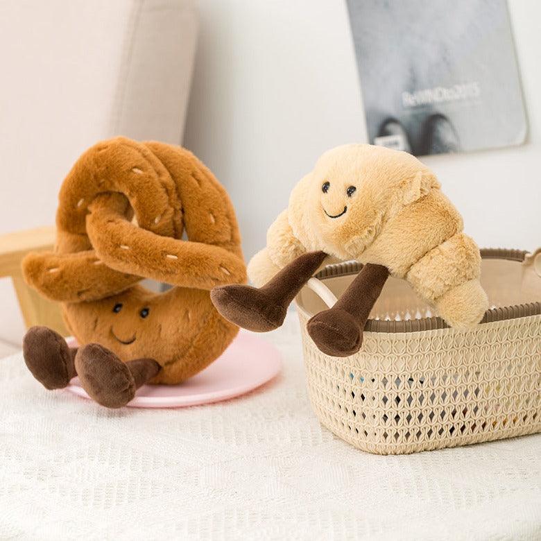 Kissen „Backzauber“ – Kuschelkissen im Bäckerei-Look