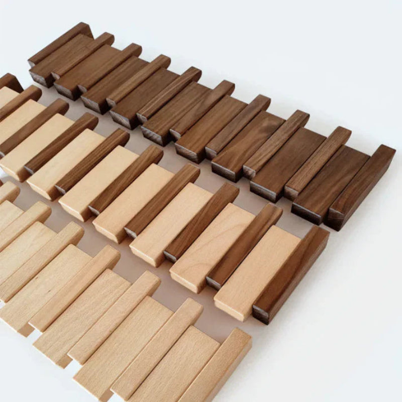 Kleiderhaken Wand – Stilvolles Holz-Design – Funktionale Aufbewahrung für Flur und Büro