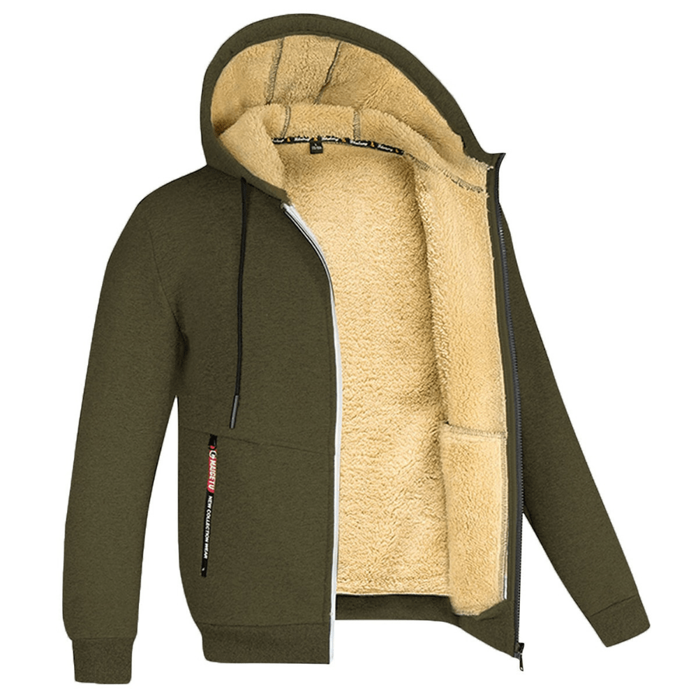Kris – Gefütterter Herren Hoodie – Bequem & Warm für Kalte Tage