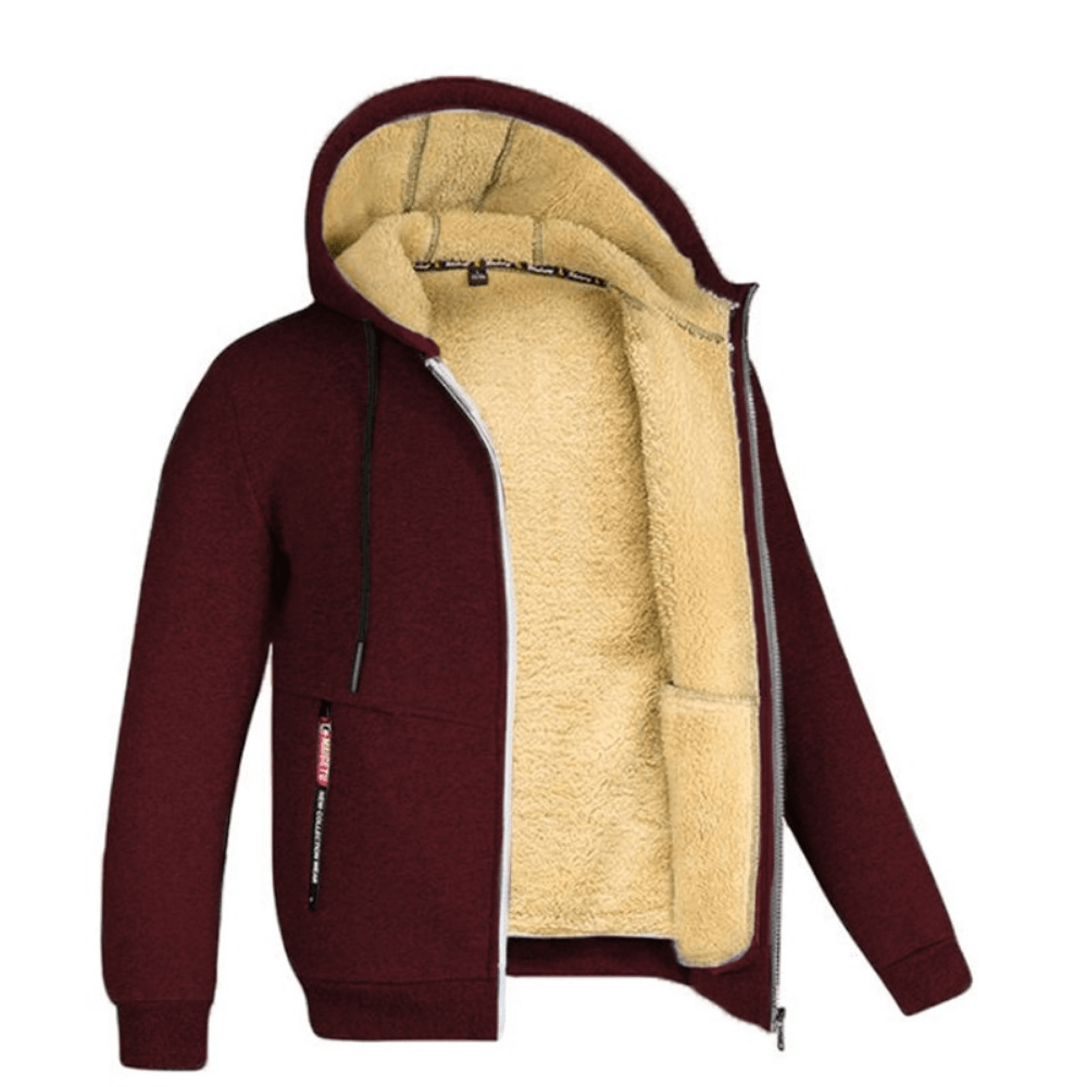 Kris – Gefütterter Herren Hoodie – Bequem & Warm für Kalte Tage