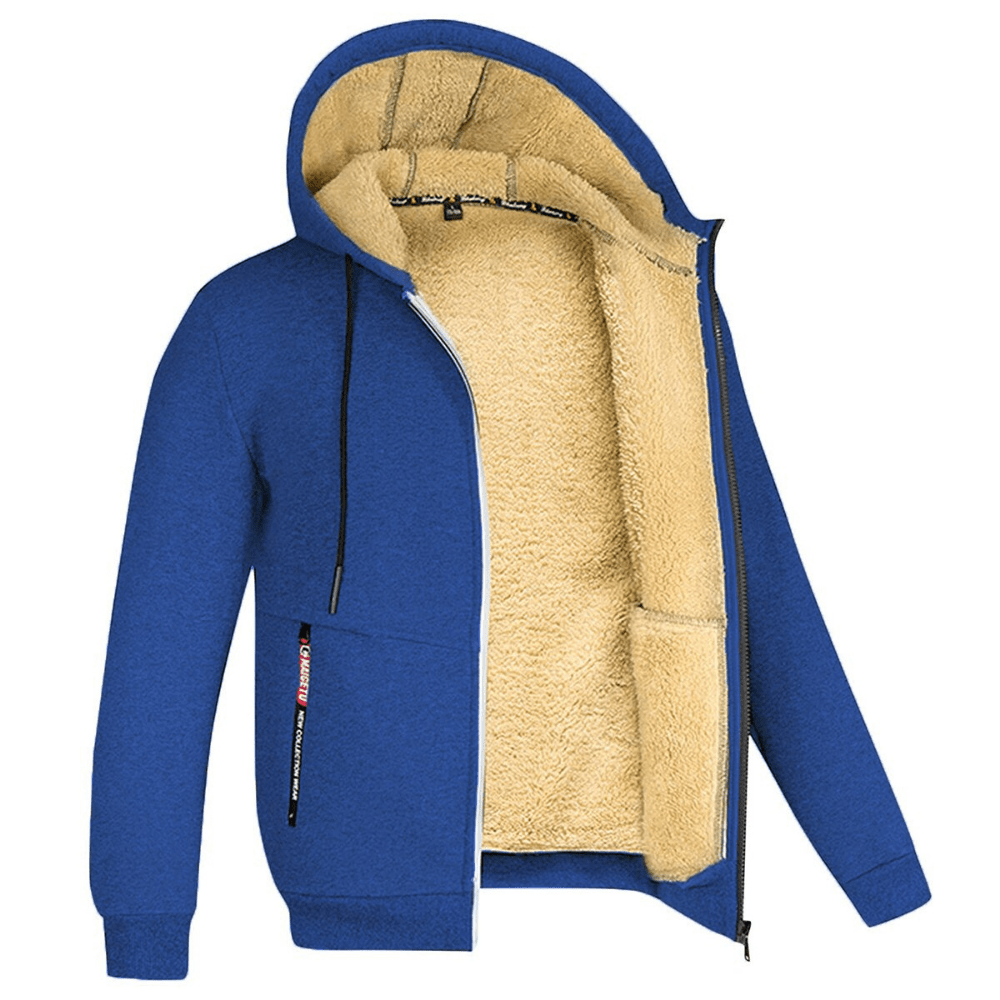 Kris – Gefütterter Herren Hoodie – Bequem & Warm für Kalte Tage