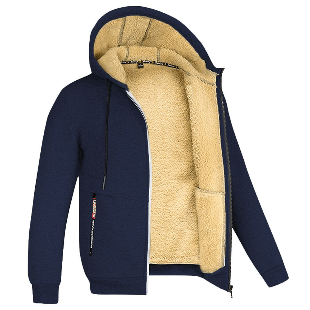 Kris – Gefütterter Herren Hoodie – Bequem & Warm für Kalte Tage