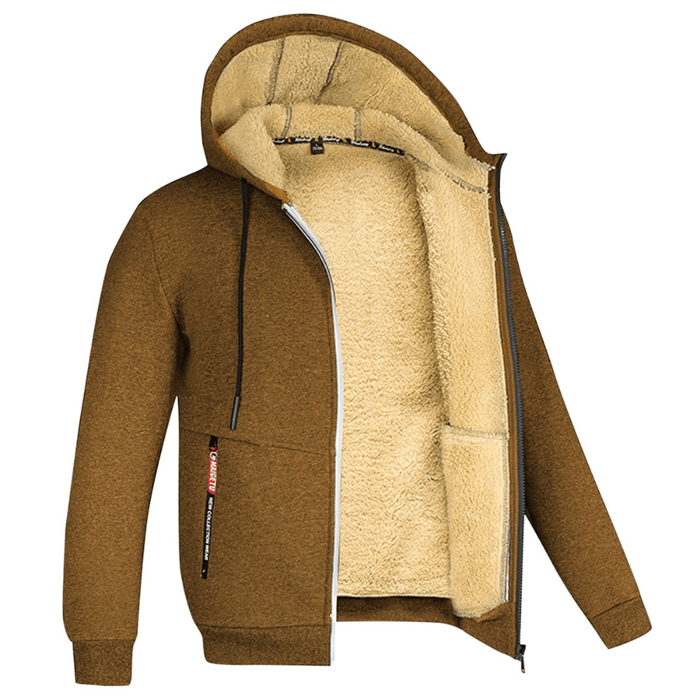 Kris – Gefütterter Herren Hoodie – Bequem & Warm für Kalte Tage