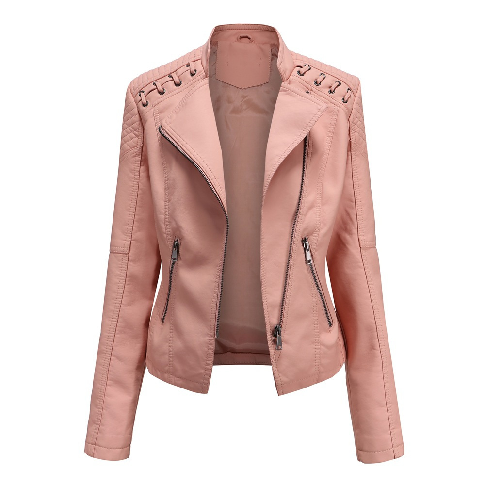 Lana – Damen Lederjacke – Stilvoll & Zeitlos in Schwarz