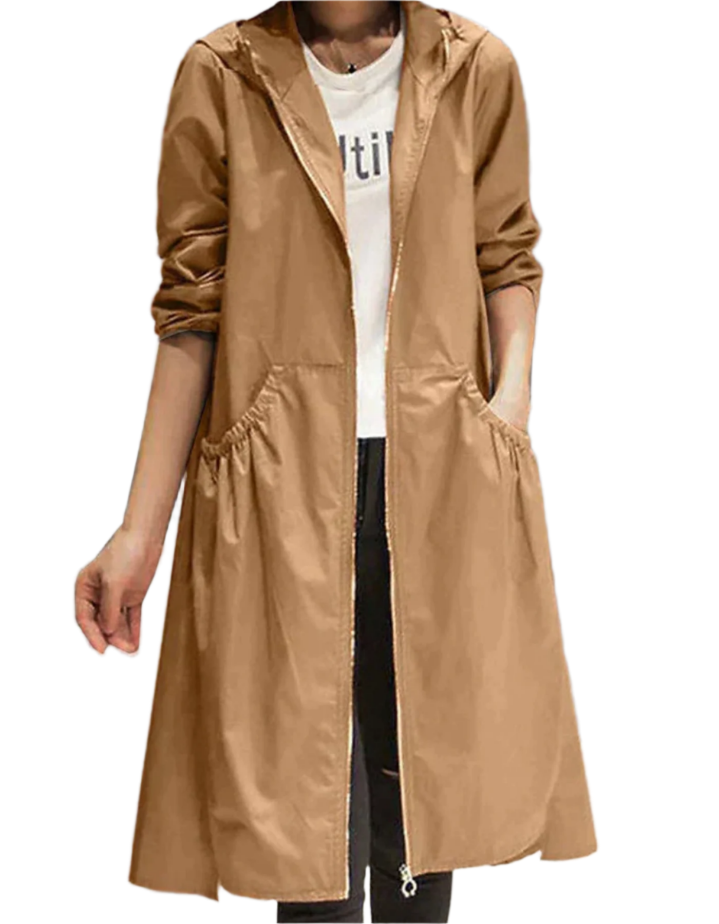 Leichte Regenjacke Damen – Wasserdicht & Vielseitig – Ideal für jedes Wetter 2