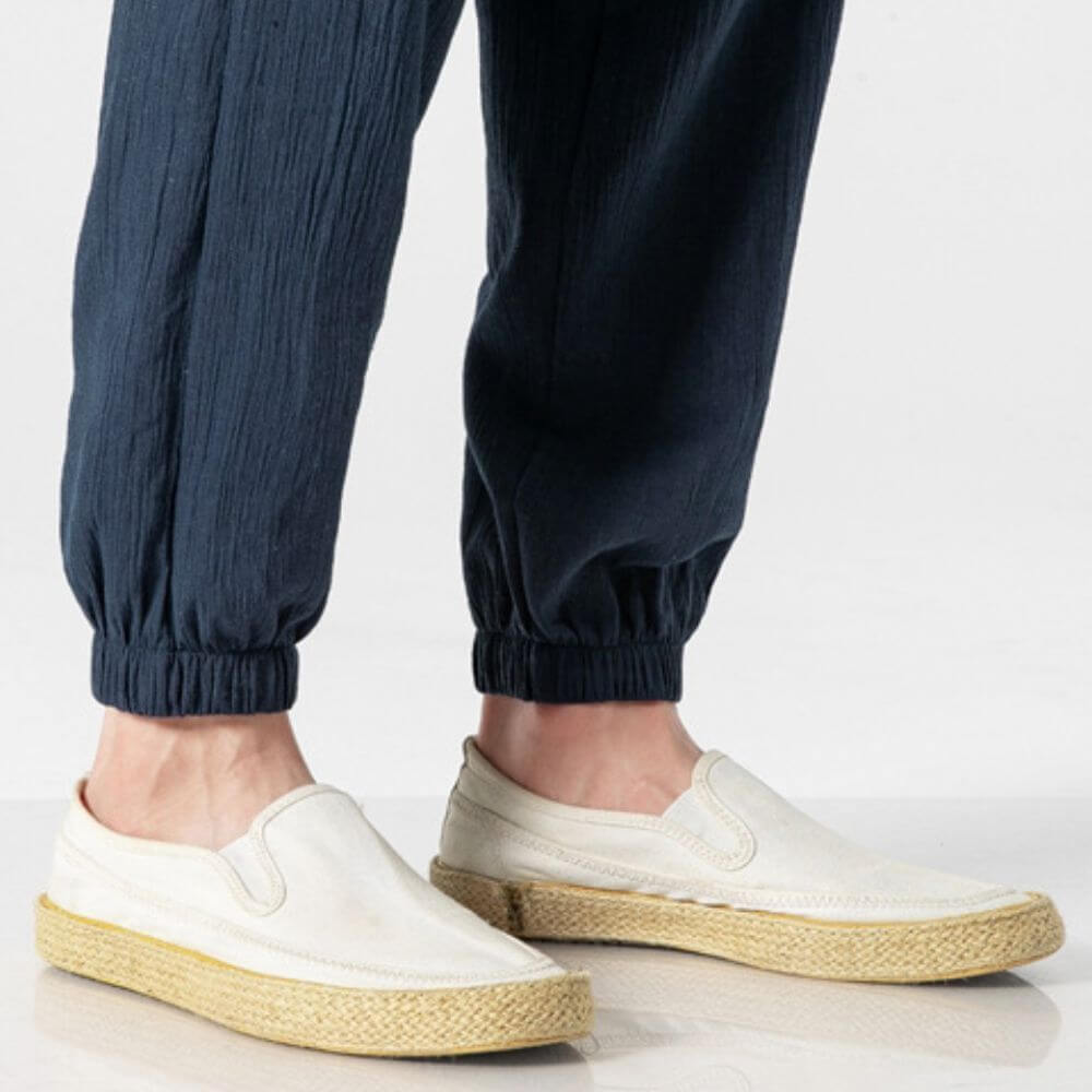 Leinen Hose Herren – Leichte Komforthose – Atmungsaktiv & Bequem 2