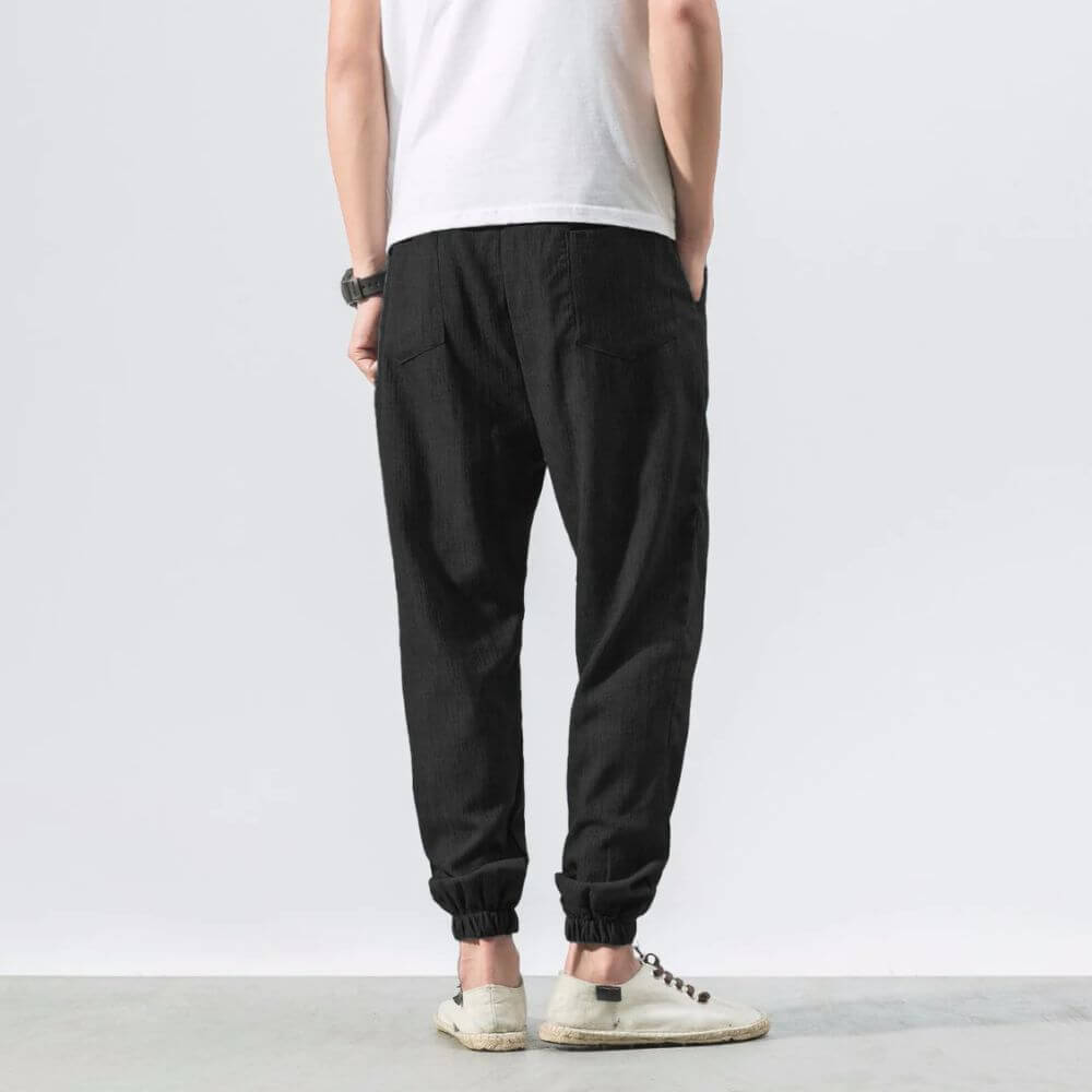 Leinen Hose Herren – Leichte Komforthose – Atmungsaktiv & Bequem 5