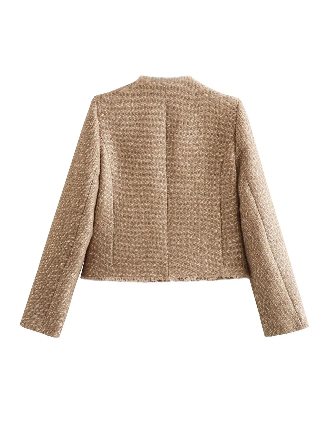 Linda – Beige Blazer Damen – Klassisch & Elegante Passform