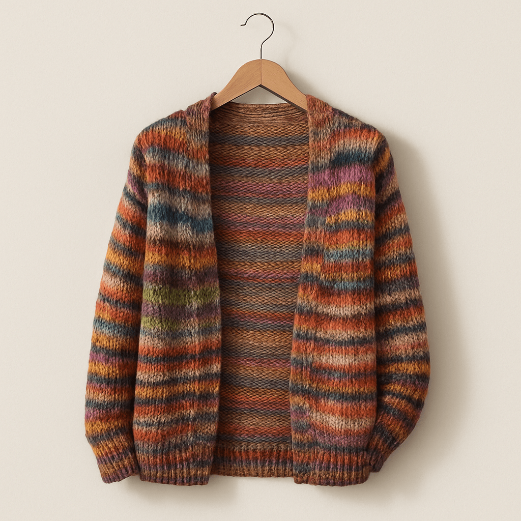 Mae – Strickjacke Damen – Bunt & Kuscheliges Design für Lässiges Layering