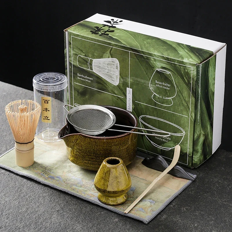 MatchaCraft – Handgefertigtes Tee-Set für die japanische Teezeremonie