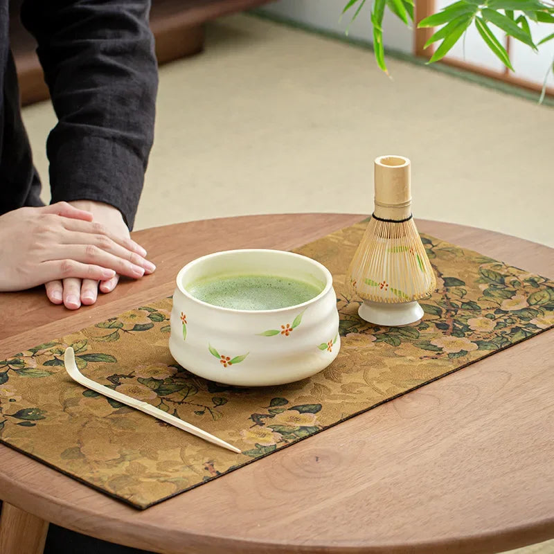 Matchami – 4-teiliges Matcha Tee Set aus Keramik & Bambus