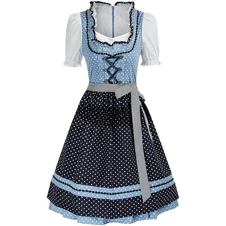 Mathilde – Traditionelles Trachtenkleid – Elegante Stickerei & Schmeichelhafte Silhouette