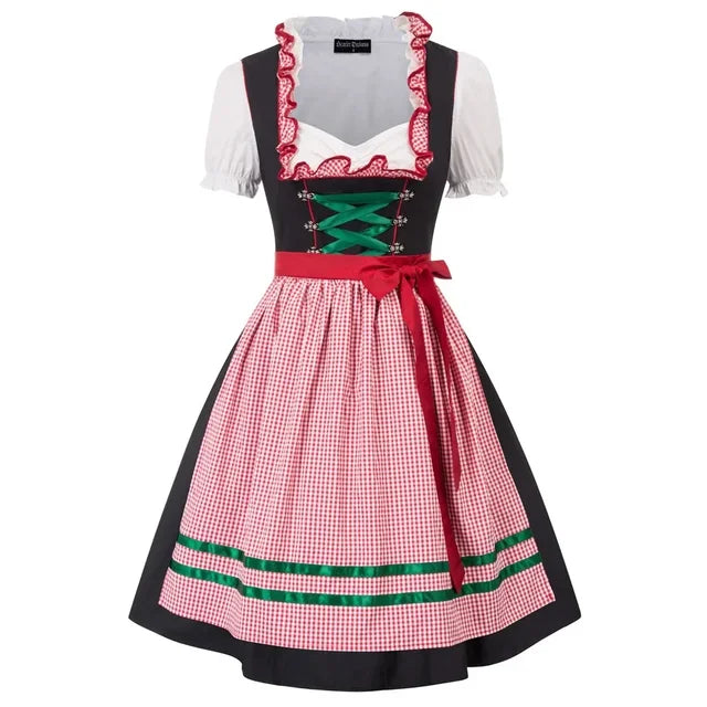 Mathilde – Traditionelles Trachtenkleid – Elegante Stickerei & Schmeichelhafte Silhouette