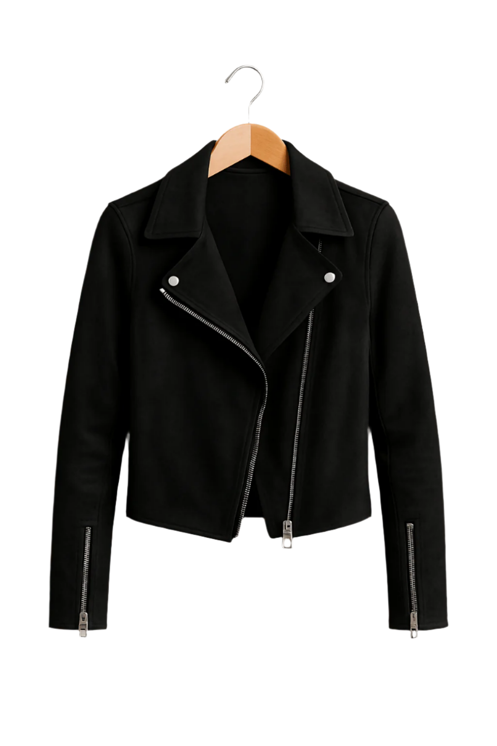 Matilda – Bikerjacke Damen – Eleganter Wildleder-Look für Stil und Komfort