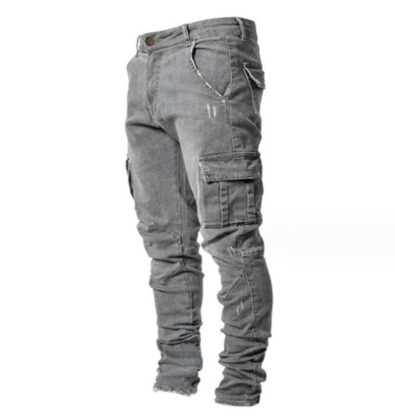 Modern Fit Herren Jeans – Strapazierfähig mit Praktischen Seitentaschen
