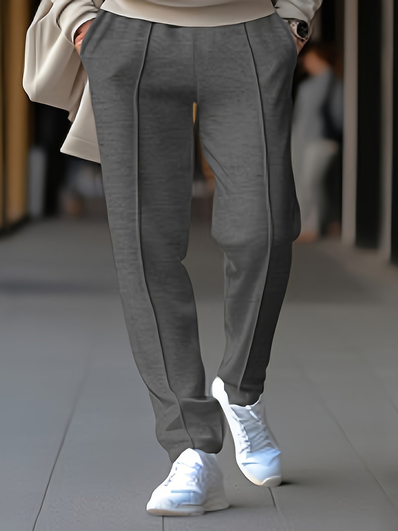 Modern Gentleman – Herren Freizeithose – Elegant & Bequem mit Elastischem Bund