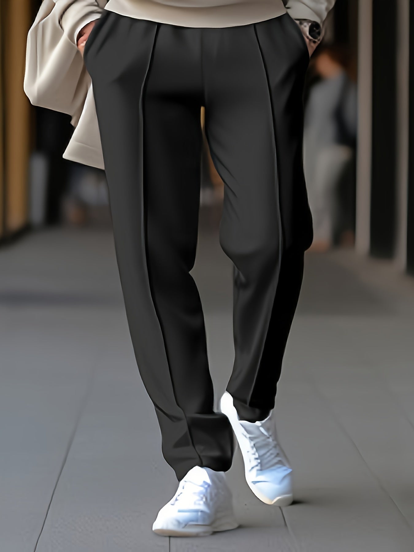 Modern Gentleman – Herren Freizeithose – Elegant & Bequem mit Elastischem Bund